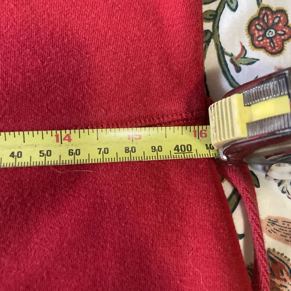 Ann Taylor Loft Red 100% Cotton dress - Picture 5 of 7